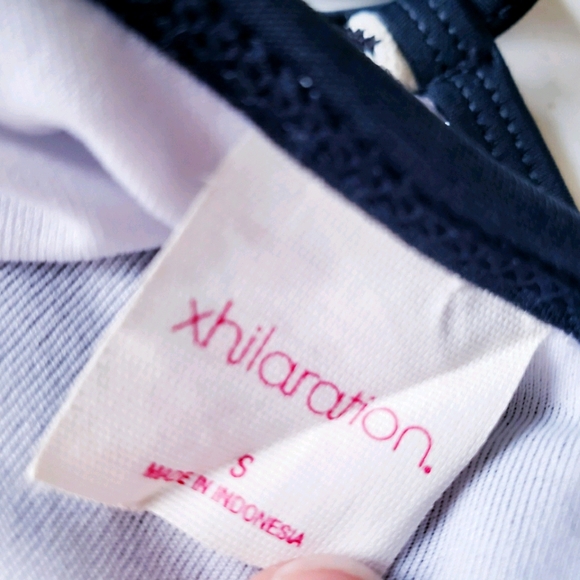 Xhilaration Knit Black White & Gray Bikini Size S - Picture 2 of 4